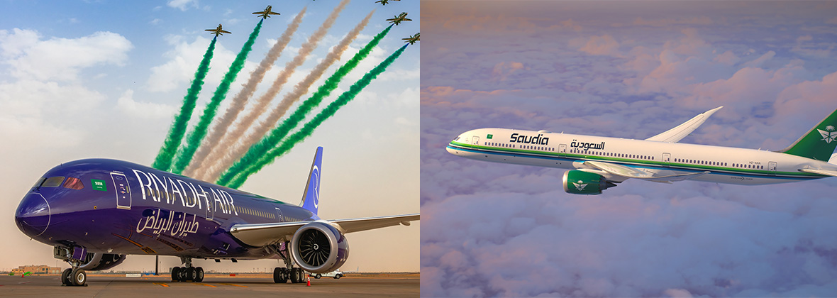 Airlines that operate in Saudi Arabia