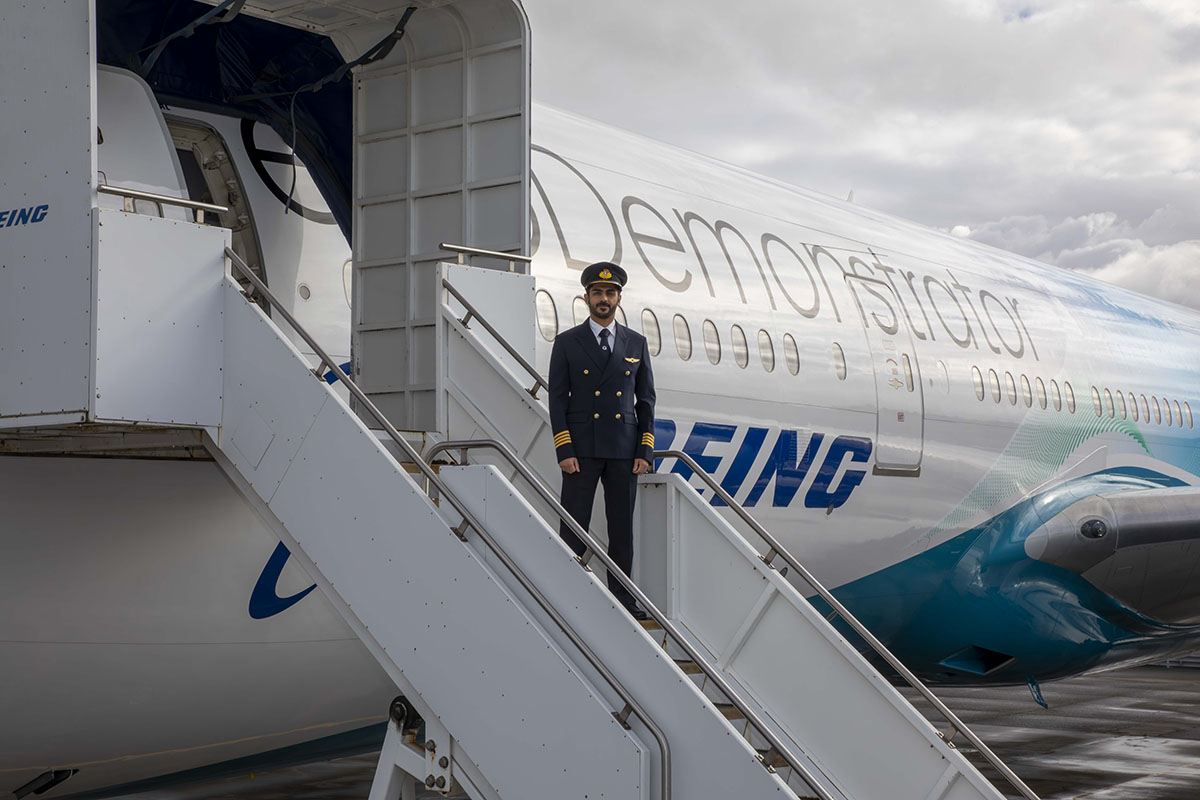 Boeing Test & Evaluation, BT&E, Flight Test, 777-200, ecoDemonstrator, ecoD, WB212, Test 008-06, FliteDeck Pro, KBFI