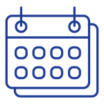 Icon of a calendar