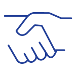 Icon of shaking hands