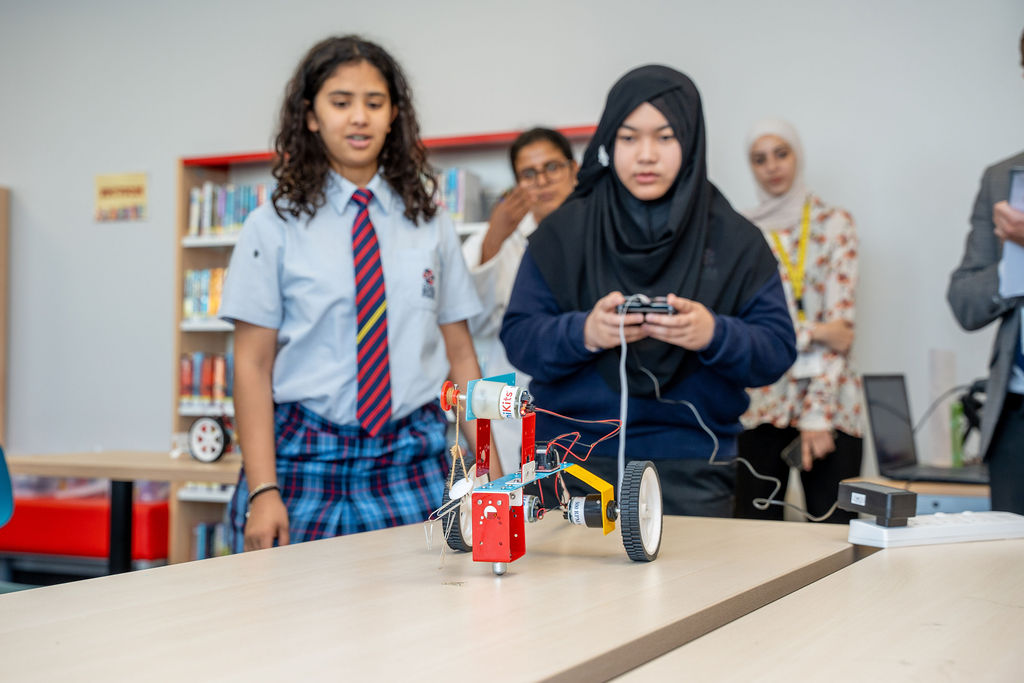 2025 robotics workshops Doha in action