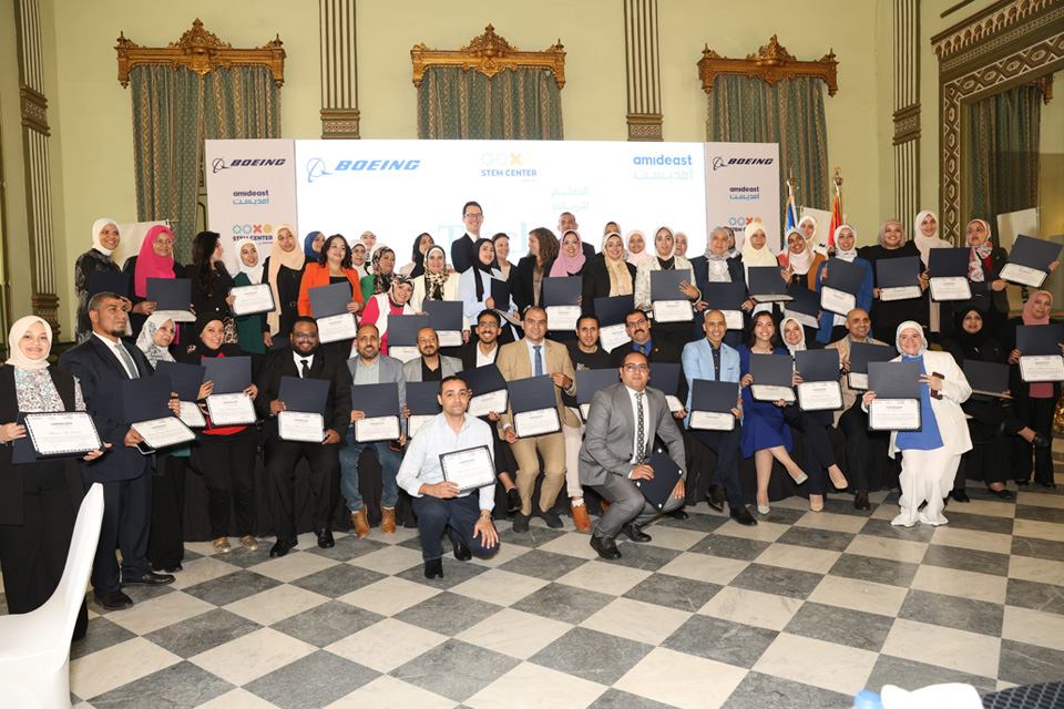 Egypt Teach to Lead graduation