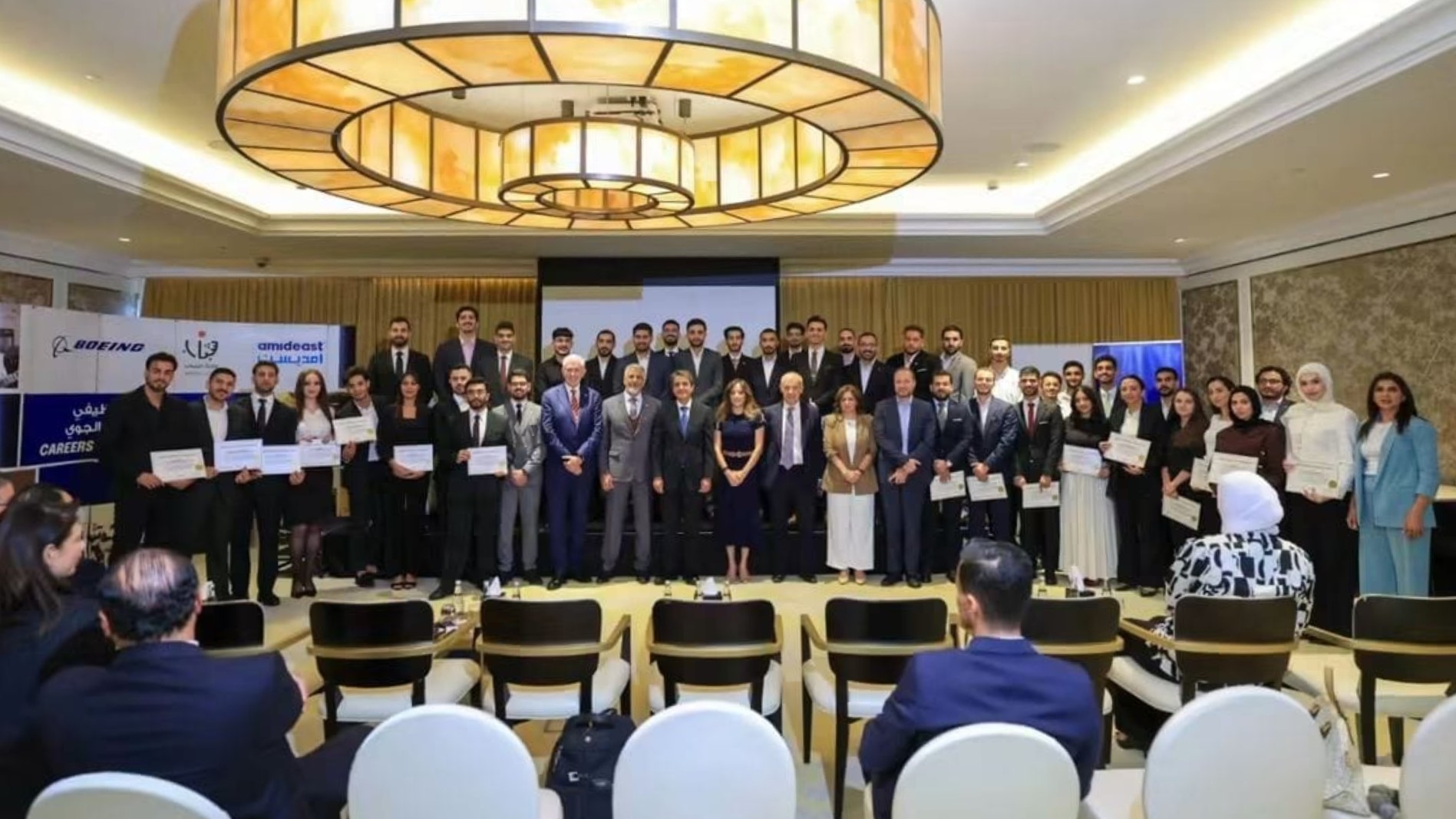 57 young professionals graduate from the ‘Careers in Aviation’ program in Amman, September 29, 2026.